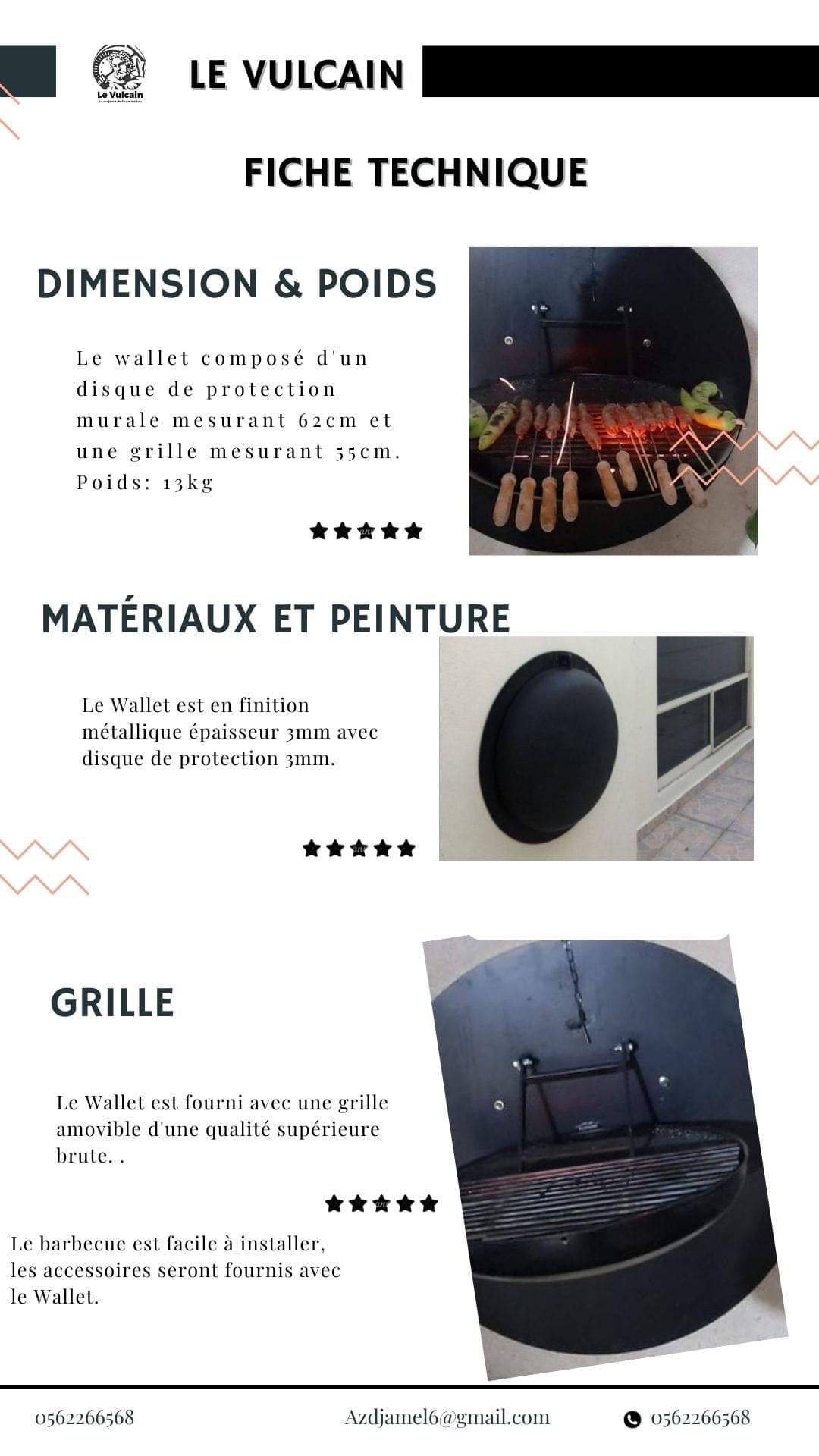 BARBECUE "LE WALLET"