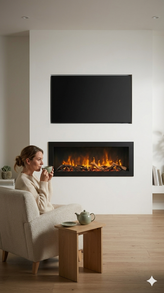 Cheminée électrique "ROSA"